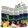 well2wellness Set Infusione-Sauna 6 x 250 ML well2wellness ® Fragranza Sauna (Libero Scelta Del Profumo) Plus Gratis 10 G10 G Cristalli di Mentolo