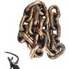 Generico Dog Iron paw Chain Leash,Big Chain Leash for Small Dog Funny (Bronze, 1.5m)