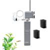 Aoreun Filtro interno per acquario, pompa di filtrazione silenziosa con 2 spugne filtranti, portata regolabile da 1000 l/h e potenza di 15 W, per acquari d'acqua dolce e acqua di mare