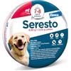 Elanco Seresto collare antiparassitario per cani oltre 8 kg. Elimina pulci, zecche, pidocchi e protegge dal rischio di trasmissione della leishmaniosi fino a 8 mesi.