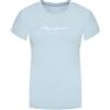 Pepe Jeans New Virginia SS N T-Shirt, Blu (bay Blue), XS Donna