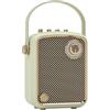 TOMPROAD Altoparlante Bluetooth retrò decorativo, portatile con bassi profondi e suono potente, subwoofer, DSP e TWS. Design vintage, ideale per casa, scrivania, comodino, feste e outdoor.