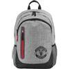 FOCO Con licenza ufficiale Manchester United FC zaino grigio monocromatico