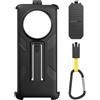 Ulefone Custodia Protettiva Multifunzionale per Telefono Cellulare Ulefone Armor 23 Ultra, Cover, Antiurto, Infrangibile per Rugged Smartphone Armor 23 Ultra