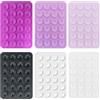vaolmlop ventosa telefono,ventose in silicone,ventosa per telefono 6-pack adatte a tutti i modelli,antiscivolo,per selfie e video,hands-free,durevole e facile da usare