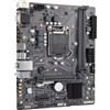 Zunate Scheda Madre H410M V3 S2 M ATX, Scheda Madre da Gioco LGA 1200 2xDDR4 DIMM 64GB, PCIe 3.0 X16, Socket M.2, SATA III, USB3.2 Gen1, per Core di Decima Generazione