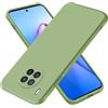 EASSGU Custodia per HUAWEI Nova 8i / HONOR 50 Lite (6.67 Inches), Cover Morbida in Silicone TPU - Verde Matcha