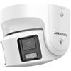 HIKVISION DS-2CD2387G2P-LSU/SL ColorVu - Telecamera IP a torretta panoramica da 8 MP, obiettivo fisso da 4 mm, per interni ed esterni