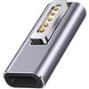 SEASJHBAY Adattatore magnetico USB C per MacBook Pro/Air, convertitore di ricarica per laptop Magsafe 2, tipo C a punta magnetica a T, adattatore Magsafe 2, cavo di ricarica per MacBook Pro/Air dal