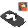 Generic Supporto di ricarica wireless per Tsla Model 3/Y, compatibile con AirPods Pro/3/2, installazione senza attrezzi, tappetino in silicone antiscivolo e design a triplo supporto (nero)