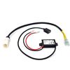 Bauer Motorbike Kit di collegamento USB per la ricarica | BMW moto con presa CAN-Bus adattatore da 12 V smartphone, cellulare, navigatore spina riparazione a 3 poli 611656 (83300413585) Cartool