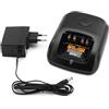 SHAWOROCE Caricabatterie per batteria radio Motorola DP2400 DP3400 XPR3300e, 8,4 V | Batteria agli ioni di litio Ni-MH Ni-CD per DP2400e, DP4400, DP4600, DP4801, XPR3300e