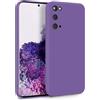 MyGadget Cover per Samsung Galaxy S20 - Custodia in Silicone Morbido a Doppio Strato - Case con Protezione Fotocamera & Fodera Interna Antigraffio - Lilla