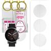 apgo 3x Hydrogel Ultra-Clear Screen Protector per Mobvoi TicWatch E3, pellicola idrogel, flessibile, morbida TPU con strato di posizionamento di facile installazione