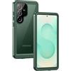 Focusor Cover per Samsung Galaxy S25 Ultra IP68 Impermeabile Antiurto,Verde