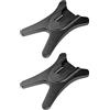 Junguluy Set di 4 supporti per fotocamera Flash con treppiedi in metallo 1/4