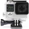 HoneTeek Custodia impermeabile per GoPro Hero 4 3 Plus, Protezione Subacquea Dive Shell con Staffa per Go Pro Hero4 3+ Action Camera Accessori Kit,