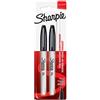Sharpie 2024303 Pennarelli Indelebili, Punta Fine, Nero, Confezione da 2