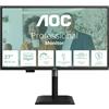Aoc Monitor 27" ( IPS 2560x1440 QHD 2K 120Hz ) PROFESSIONAL Black Q27P4CV