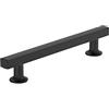 Amerock Corp BP37105MB Everett Pull, 128 mm da centro a centro, nero opaco