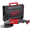 Milwaukee 4933464114 Smerigliatrice 18 Volt Disco Tecnologia Fuel Dms - Senza Batteria, 180 mm