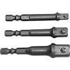 SW-Stahl S8204 Set 3 Pezzi Adattatori per Trapano e Avvitatori