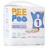 Pee&Poo New Born Taglia 1 - 28 pz