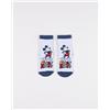 Prénatal Calze antiscivolo bimbo grigio con mickey mouse