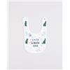 Prénatal Bavaglino neonato in cotone bianco "smile little one"