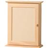 Artemio VIAPC - Armadietto per chiavi, Legno, Beige, 20 x 7 x 26 cm