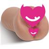 SuperLove Dual Channel Realistic Masturbator Tan
