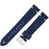 Generic EDVTK35 Cinturini For Orologi In Pelle Scamosciata 18mm 20mm Beige Verde Blu Cuciti A Mano Uomo Donna Cinturino Orologio Sgancio Rapido