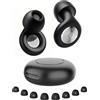 KOIFEIL Tappi Orecchie Dormire, 2026 Nuovo 45dB Antirumore Quiet Silicone Auricolari, Protezione dell'udito, Riutilizzabile Earplugs con 8 Punte (XS/S/M/L) e Custodia per Concerti/Aerei/Sleep/Viaggiare - Nero