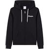 Champion Felpa con Cappuccio da Donna Legacy, Nero, XL