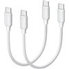 RAVIAD Cavo USB C USB C 100W [2Pezzi 50CM]Cavo USB Type-C PD3.0 5A Ricarica