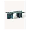 Westwing Collection Tavolino da salotto in marmo Marisa - Verde