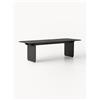 Westwing Collection Tavolo in legno di mango Kora, varie misure - Nero