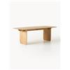 Westwing Collection Tavolo in legno di mango Kora, varie misure - Beige