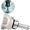 Xiuganpo Fresa CNC 80mm Fresa per Spianare con Portapinza, BAP400R 80 27 6 per Scanalature, Inserti per Fresatura con Serraggio a Vite Sfalsato, Nuovo Rivestimento per Kit di Utensili di Lavorazione