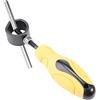 Genérico Supporto a scalpello in metallo - Pinze di fissaggio con punteruolo ausiliario marcatura strumento manuale per artigianato | sicurezza antiurto pelle stampata e legno, officina, accessorio artigianale