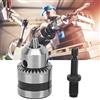 ZDETGU Mandrino per Chiave Leggera 1,5 10 Mm 3/8 24Unf con Asta di Prolunga Filettata 1/4 Testa Esagonale 3/8 per Foratura e stabilità dell'utensile