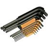 Ironside 114010, Set di chiavi a brugola lunghe con testa a sfera, in confezione pieghevole, 9 pz.