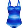 Hanna Nikole Costume da bagno intero da donna, taglie grandi, con scollo a V, monokinis