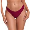 RELLECIGA Moda Mare Donna Brasiliano Slip Bikini Bottom