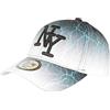 Hip Hop Honour Eclyr NY - Berretto da baseball da 7 a 12 anni, colore bianco e nero, taglia unica, colore: bianco