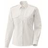 EXNER Camicetta pilota con spalla e tunnel, manica lunga, misto cotone, colore bianco, bianco, 44