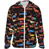 Yyoretp I Love My Dog Dachshunds Print Sun Protection Felpa con cappuccio, leggera, sportiva a maniche lunghe, Nero , XL