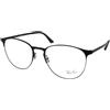 Ray-Ban 6375, Montature Unisex Adulto, Nero (Black), 51