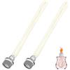 Pretify 2 pezzi stoppini per lampada catalitica per aromaterapia 18 mm ricambio per lampada ad olio e diffusore catalitico, stoppino ad alto assorbimento per purificazione dell'aria e fragranze in