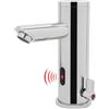 WDZCZDoo Rubinetto miscelatore a infrarossi per bagno con sensore automatico, rubinetto per lavabo senza contatto per rubinetto del bagno, rubinetto dell'acqua calda e fredda